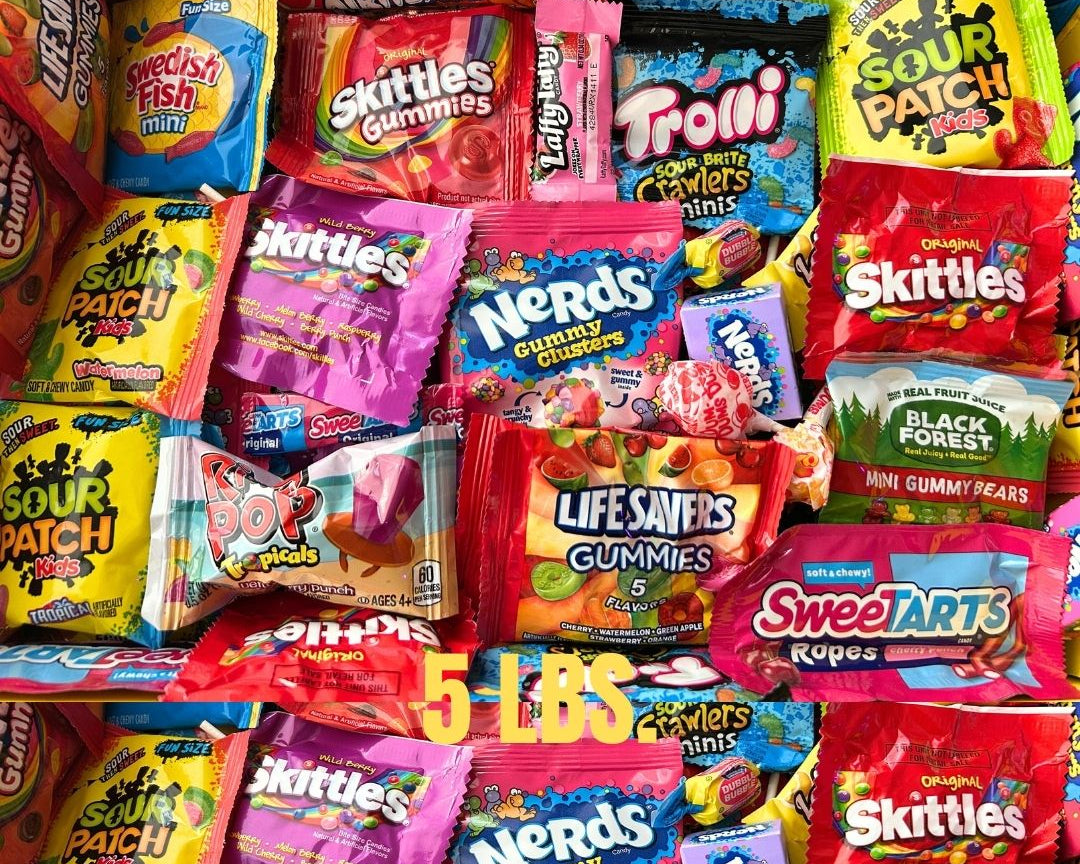 CHIRPFINDS Bulk Candy Assortment - 5 LB Bags
