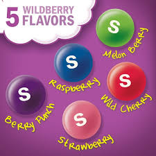 Skittles Wild Berry Fruity Chewy Candy Full Size Bulk Pack 2.17 oz., 36 ct.